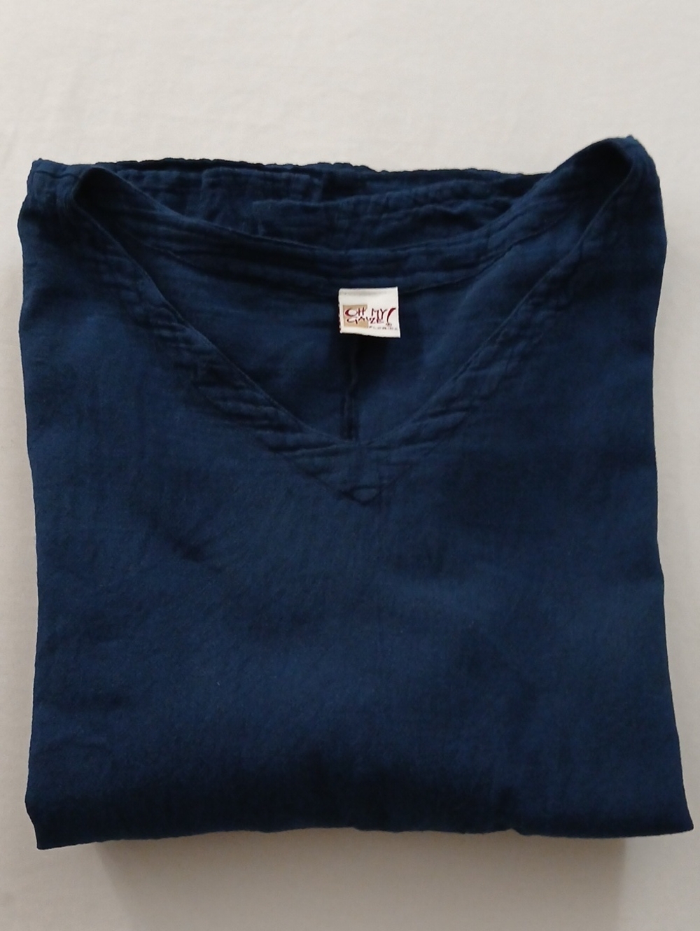 Oh My Gauze Navy Top